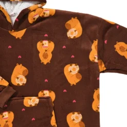 Oversized hoodie capibara - onze size