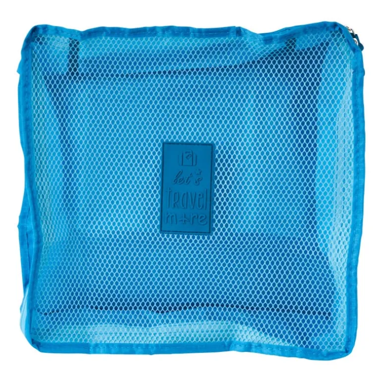 Packing cubes - blauw - set van 3