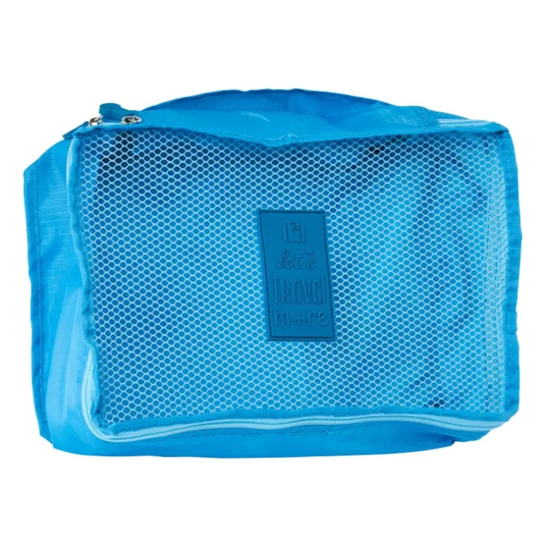 Packing cubes - blauw - set van 3