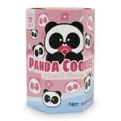 Panda biscuit - cherry - 40 gram