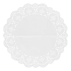 Papieren taartranden - ø26 cm - set van 6