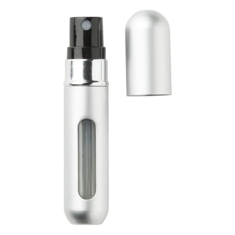 Parfum dispenser - zilverkleurig - 5 ml