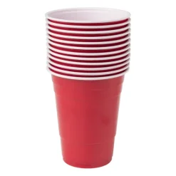 Partycup rood - 530 ml - 12 stuks