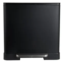 Pedaalemmer - zwart - 2x20 liter