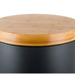 Pedaalemmer met bamboe deksel - 30 liter