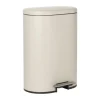 Pedaalemmer ovaal - beige - 50 liter