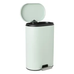 Pedaalemmer ovaal - groen - 30 liter