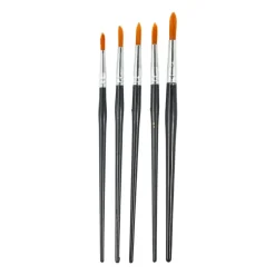 Penselen rond - set van 5