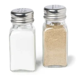Peper vaatje - transparant - ø4x9 cm