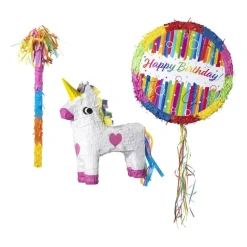 Piñata stick - multikleur - 50x2.5x2.5 cm