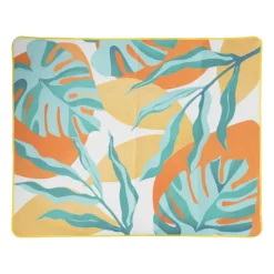 Picknickplaid - multikleur - polyester - 130x170 cm