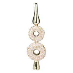 Piek donut - glas - 31x10x3.5 cm