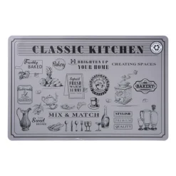 Placemat keuken - 43.5x28.5 cm - diverse varianten