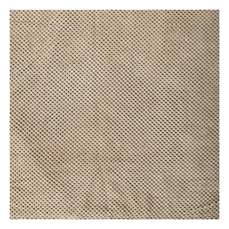 Plaid blokje - beige - 130x160 cm