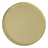 Plateau rond - goud - ø25x1.5 cm