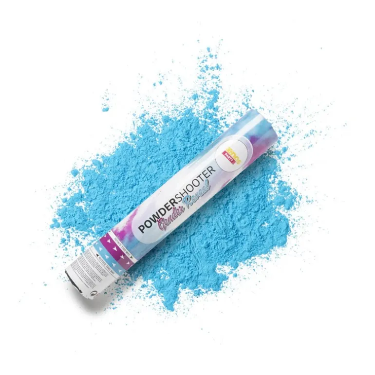 Poeder shooter - gender reveal - jongen