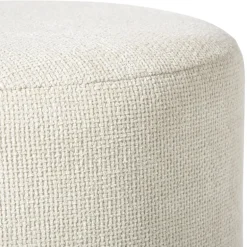 Poef Debby - beige - ø35x40 cm