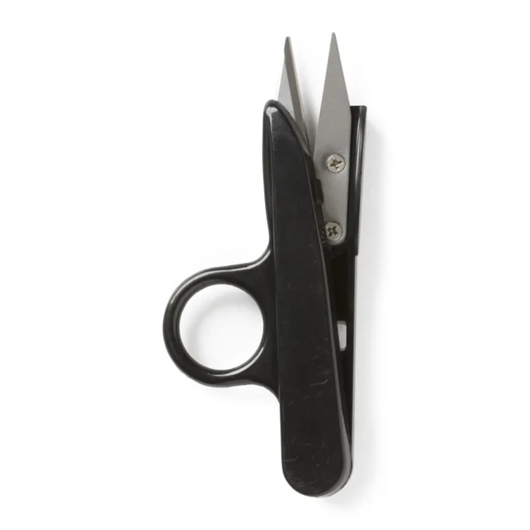 Precisie schaartje - zwart - 12 cm