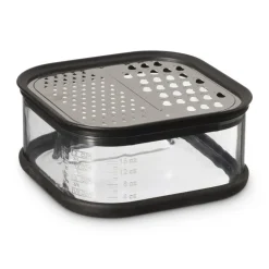 Rasp met opbergbakje - 13,7x6,5 cm