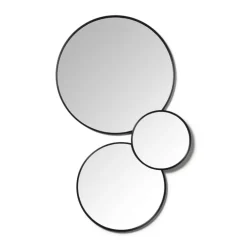 Ronde spiegel - ø80 cm - metalen lijst