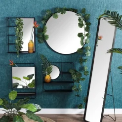 Ronde spiegel - ø80 cm - metalen lijst