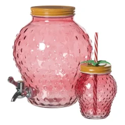 Sapkan aardbei - roze - 5 liter