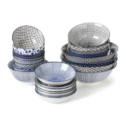 Schaal black print - diverse varianten - ø14x3.5 cm