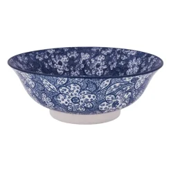 Schaal blue print - botanic - ⌀21 cm