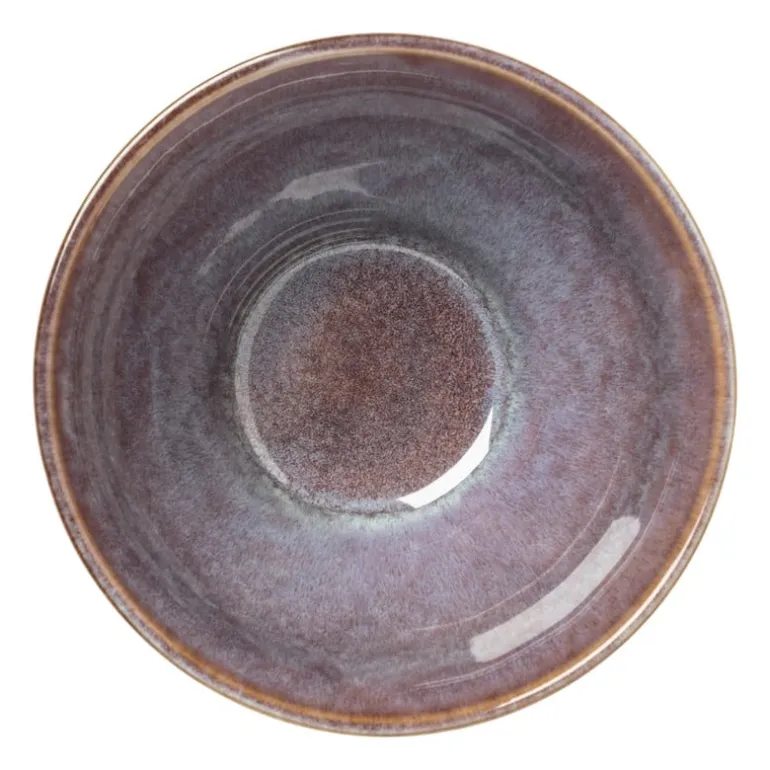 Schaal facet - lichtblauw - ⌀13x7.5 cm