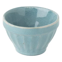 Schaal facet - turquoise - ⌀9x5.7 cm