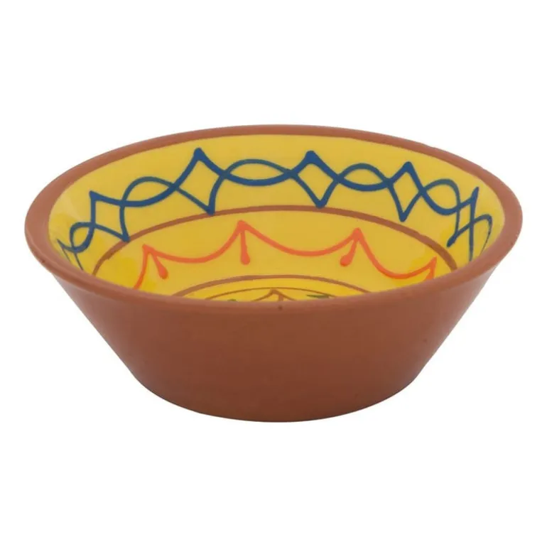 Schaal Fiesta - 11 cm - geel