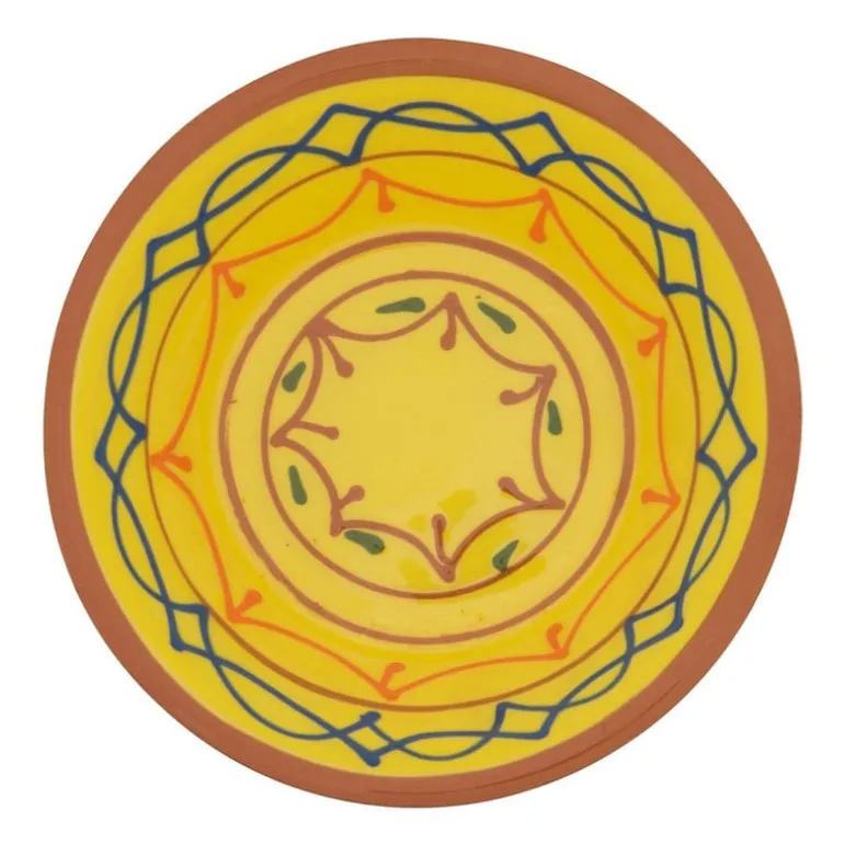 Schaal Fiesta - 11 cm - geel