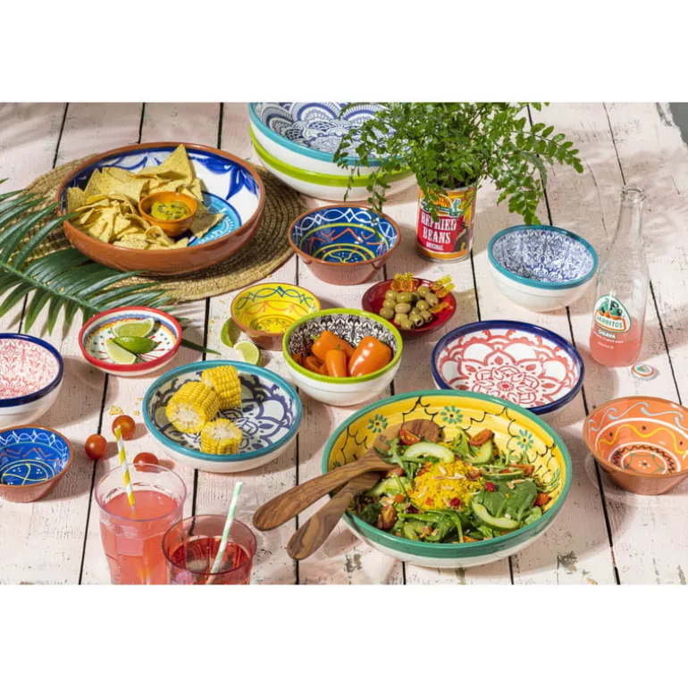 Schaal Fiesta - 11 cm - geel