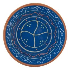 Schaal Fiesta - blauw - 15 cm