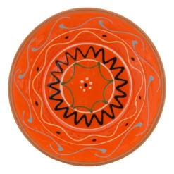Schaal Fiesta - oranje - 15 cm