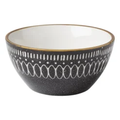 Schaal klein Yara - zwart - ⌀12 cm