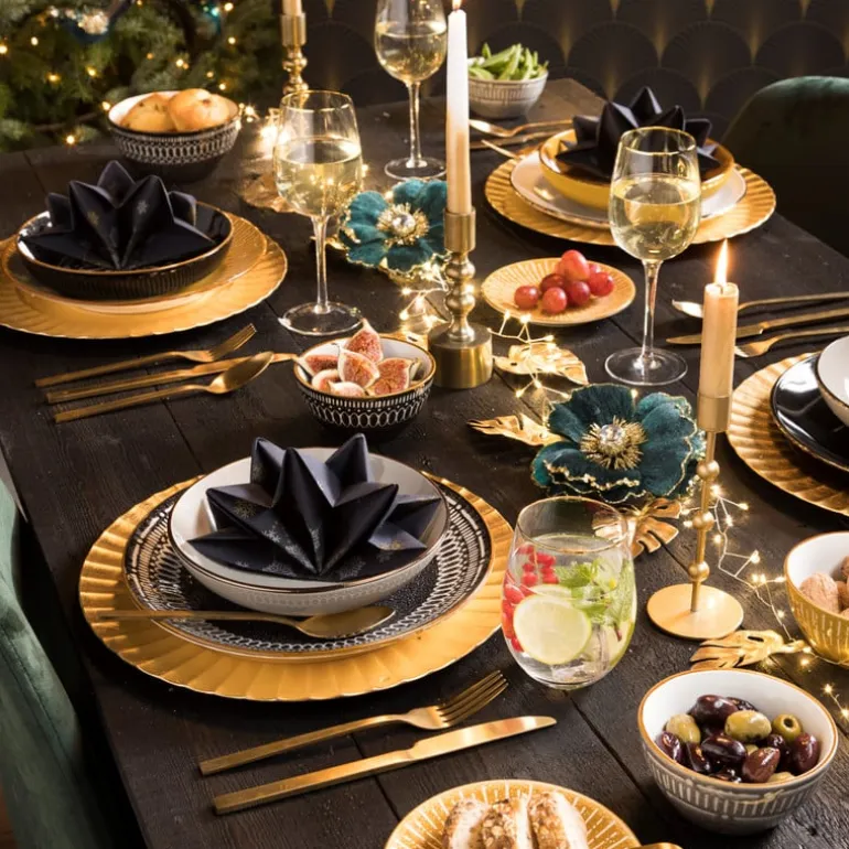 Schaal middel Yara - zwart- ⌀15 cm