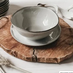 Schaal Toscane - grijs - ø17 cm