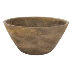 Schaal van mangohout - 21 cm