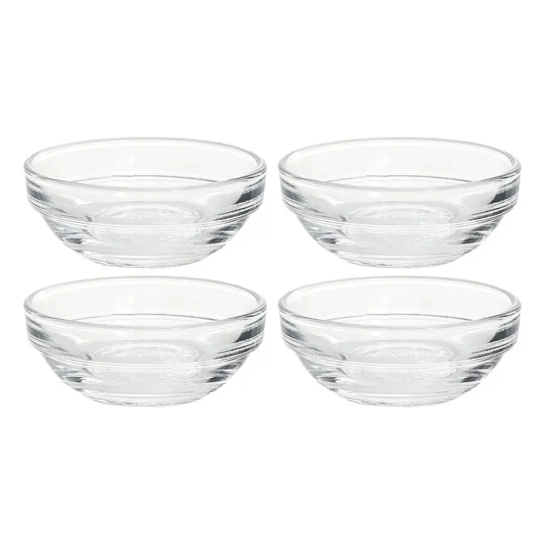 Schaaltje - 4 stuks - ø6x4 cm