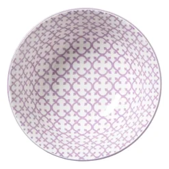 Schaaltje Anna groot - rood/grijs - ø15.5x7 cm