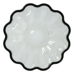 Schaaltje clover klein - groen - ø13x5.5 cm