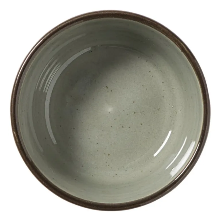 Schaaltje Emma - donkergroen - ø7x3.5 cm