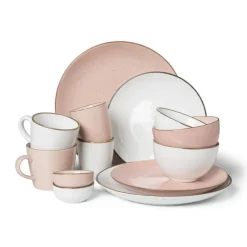 Schaaltje Emma - roze - ø7x3.5 cm