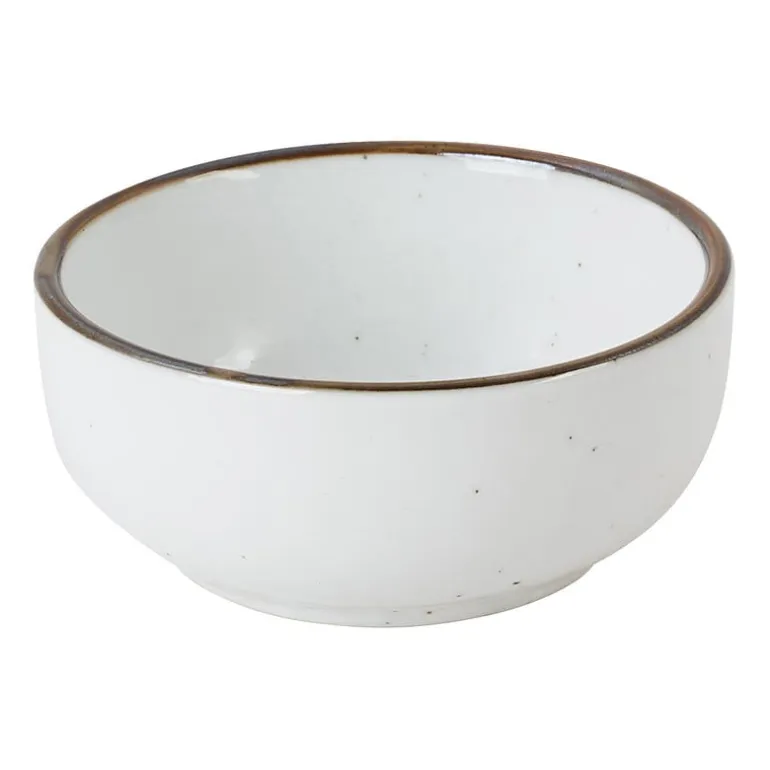 Schaaltje Emma - wit - ø7x3.5 cm