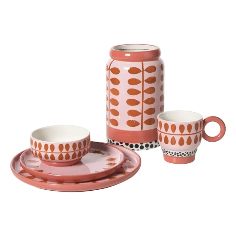 Schaaltje jolie - roze - ø12x5.8 cm