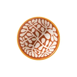 Schaaltje Nane klein - oranje/blauw - ø9.2x4.8 cm