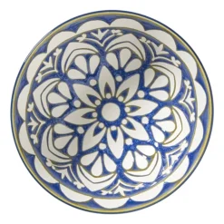 Schaaltje Rene groot - groen/blauw - ø15.8x7.3 cm