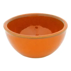 Schaaltje Selena - oranje - 8 cm