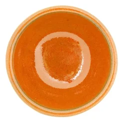 Schaaltje Selena - oranje - 8 cm